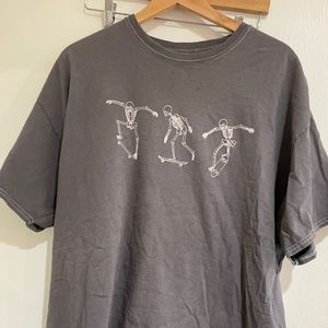 Tillys oversized graphic tee